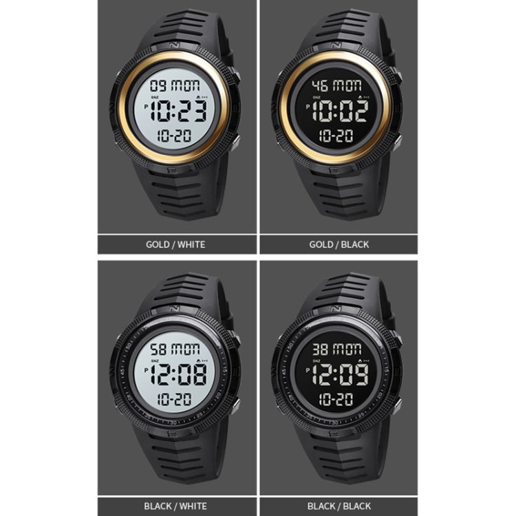 skmei-1632-dual-time-display-luminous-electronic-watch-support-alarm-clockgolden-white