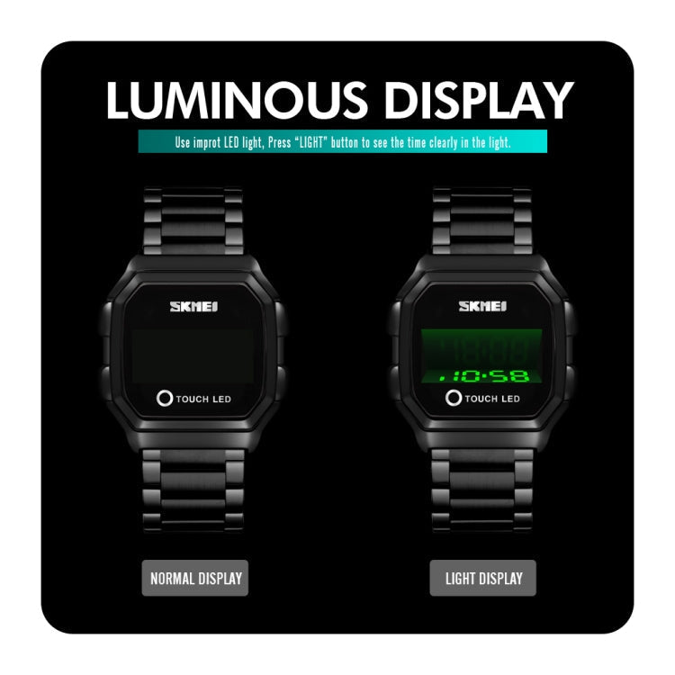 skmei-1650-steel-strap-version-led-digital-display-electronic-watch-with-touch-luminous-buttongold