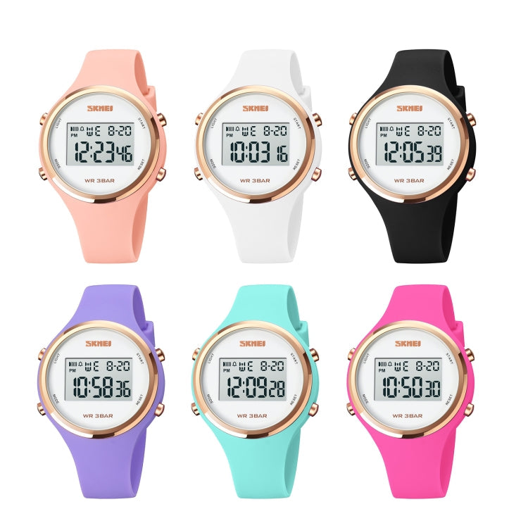 skmei-1720-round-dial-led-digital-display-luminous-silicone-strap-electronic-watchpink