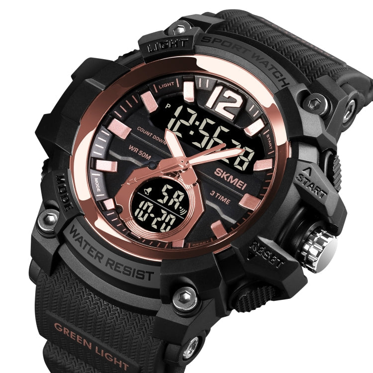 skmei-1725-three-time-led-digital-display-timing-luminous-electronic-watchrose-gold