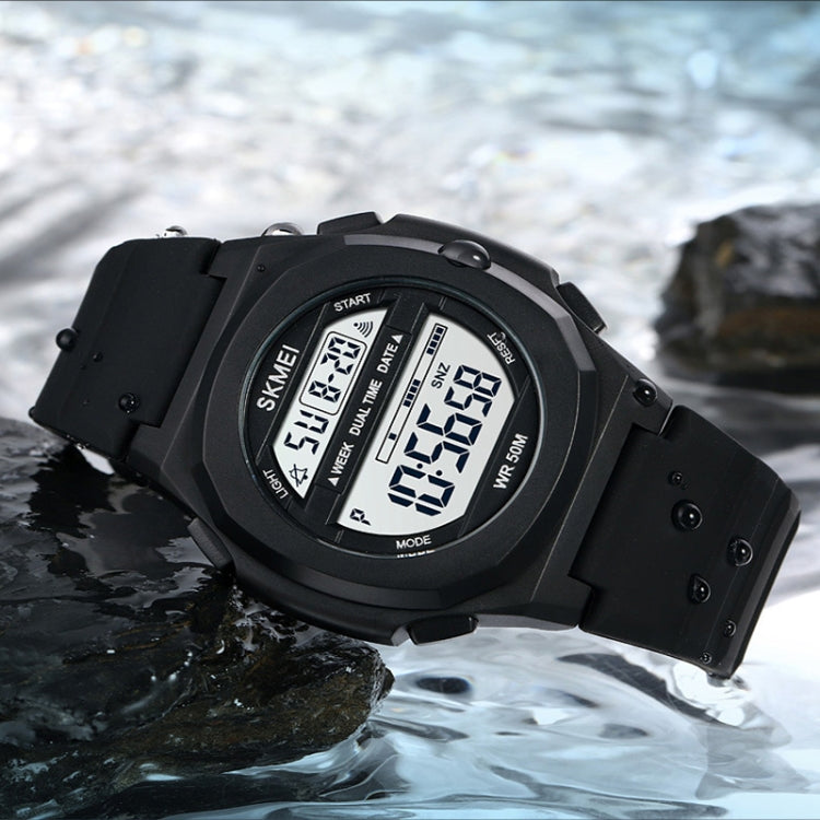 skmei-1821-stainless-steel-buckle-silicone-strap-electronic-watchroyal-blue