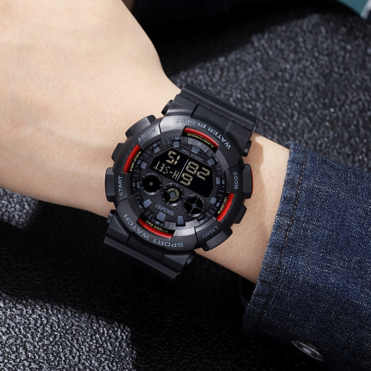 skmei-1857-stainless-steel-buckle-pu-strap-waterproof-electronic-watchblue