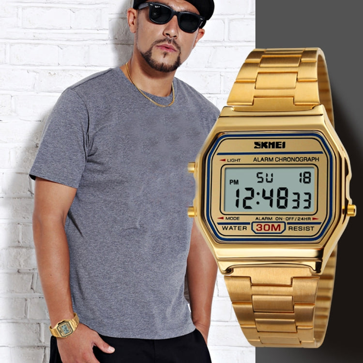 skmei-1123-men-business-lightweight-watch-waterproof-steel-band-electronic-watch-coffee-gold