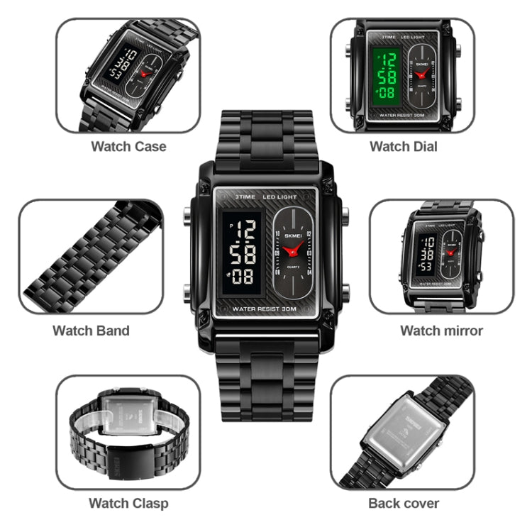 skmei-1868-square-double-display-waterproof-men-watch-style-leather-belt-gold