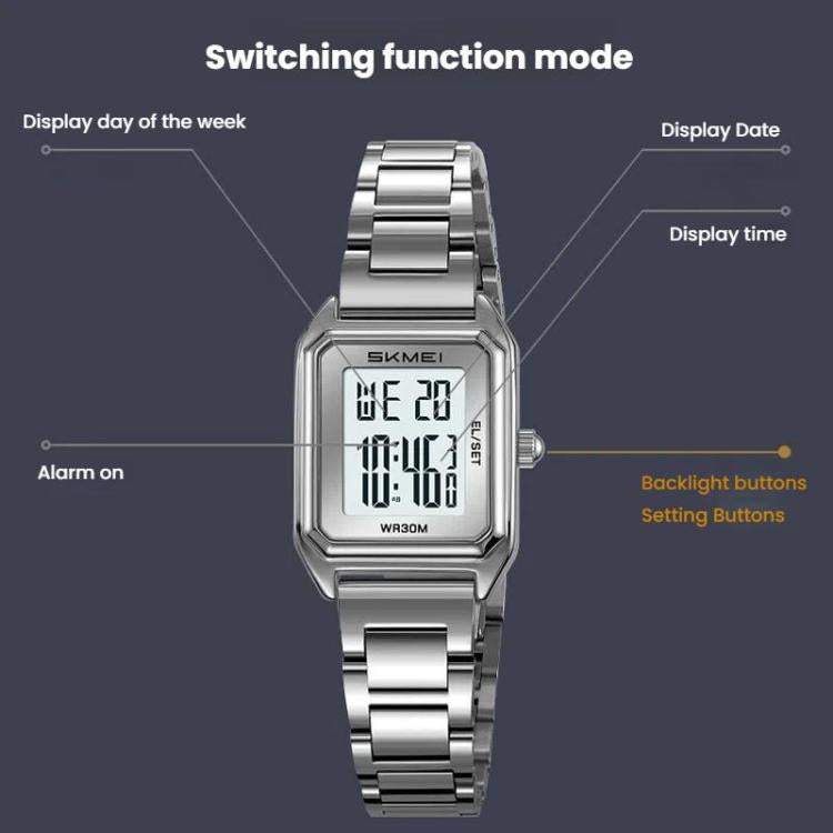 skmei-2493-small-women-electronic-watch-square-steel-strap-watch-style-gold-case-white