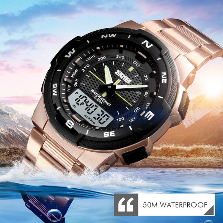 skmei-1370-multifunctional-men-outdoor-sports-noctilucent-waterproof-stainless-steel-digital-wrist-watch-gold